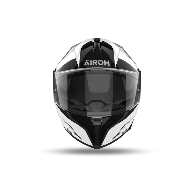 Integrální helma na motorku Airoh MATRYX Thron bílá