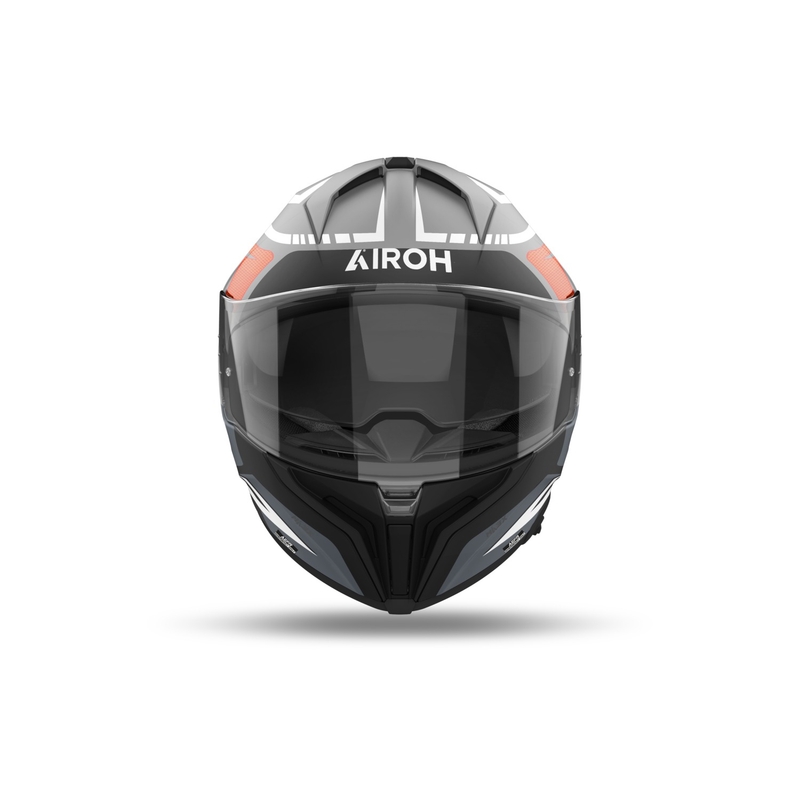 Integrální helma na motorku Airoh MATRYX Rider matná červená
