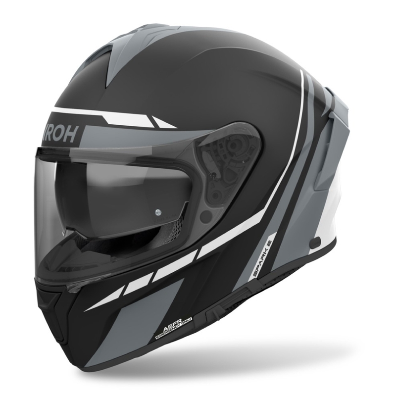 Integrální helma na motorku Airoh SPARK 2 Spinner matná šedá