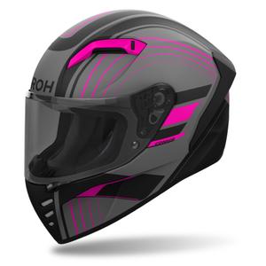 Integrální helma na motorku Airoh CONNOR Achieve matná růžová