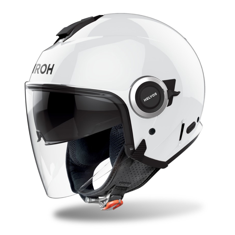 Otevřená helma na motorku Airoh HELYOS Color lesklá bílá