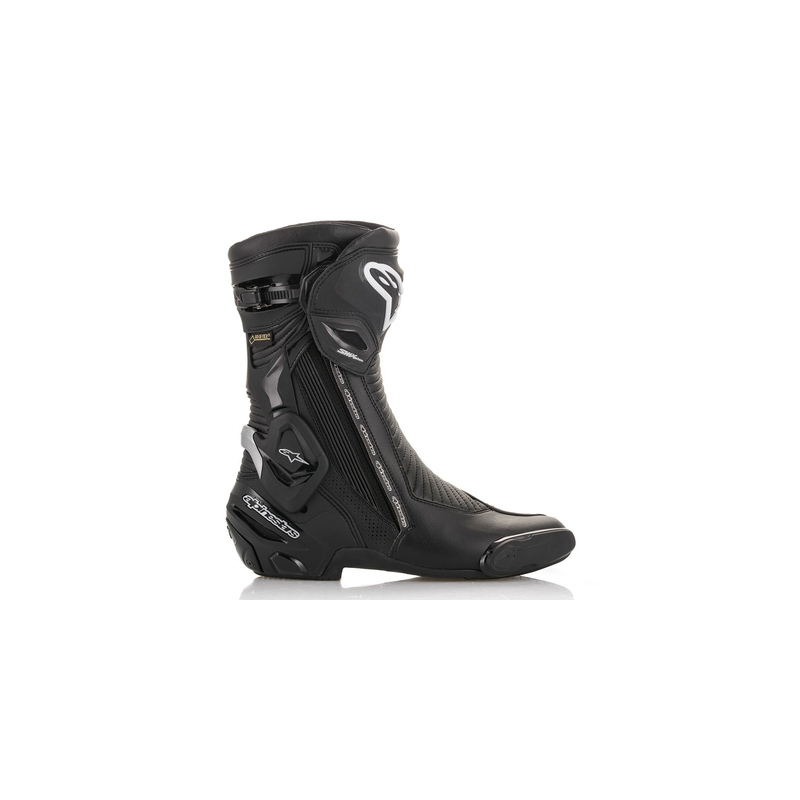Boty na motorku Alpinestars SMX Plus 2 Gore-Tex černo-stříbrné