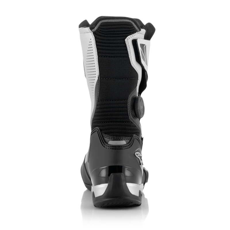 Boty na motorku Alpinestars SP-X BOA černo-stříbrné