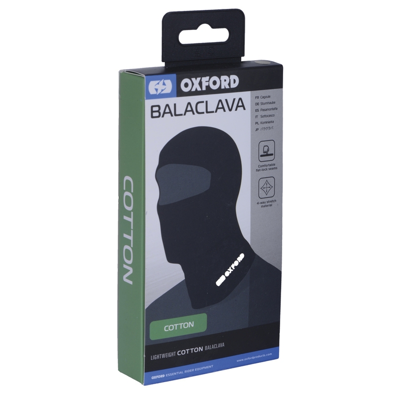 Kukla Oxford Balaclava černá