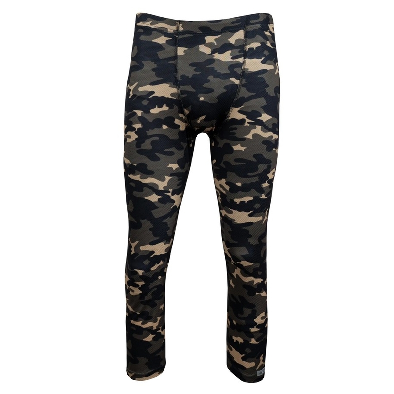 Termo spodky nanosilver® 3/4 camo olivově zelené