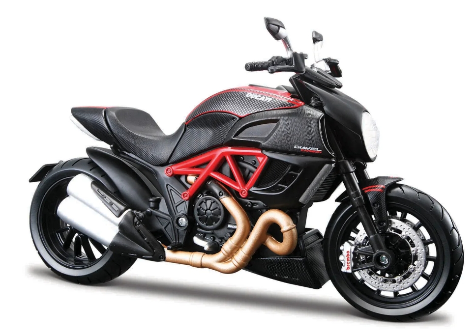 Model motocyklu Maisto Ducati Diavel Carbon