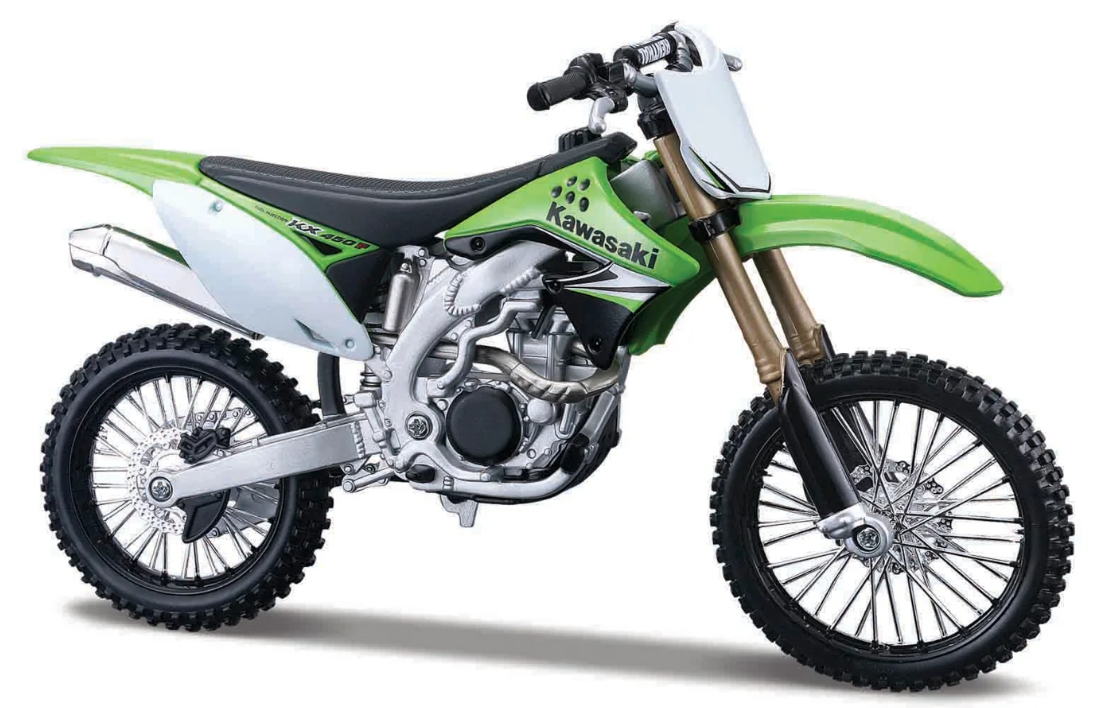 Model motocyklu Maisto Kawasaki KX 450F