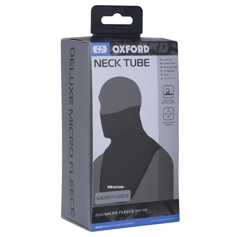 Nákrčník Oxford Deluxe se syntentickým vláknem černý