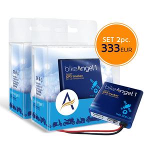 Systém pro monitorování a hlídání motorky bikeAngel 1 EU set 2 ks