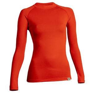 Dámské termo triko nanosilver® Raglan červené - dlouhý rukáv