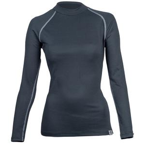 Dámské termo triko nanosilver® Raglan antracitově šedé - dlouhý rukáv