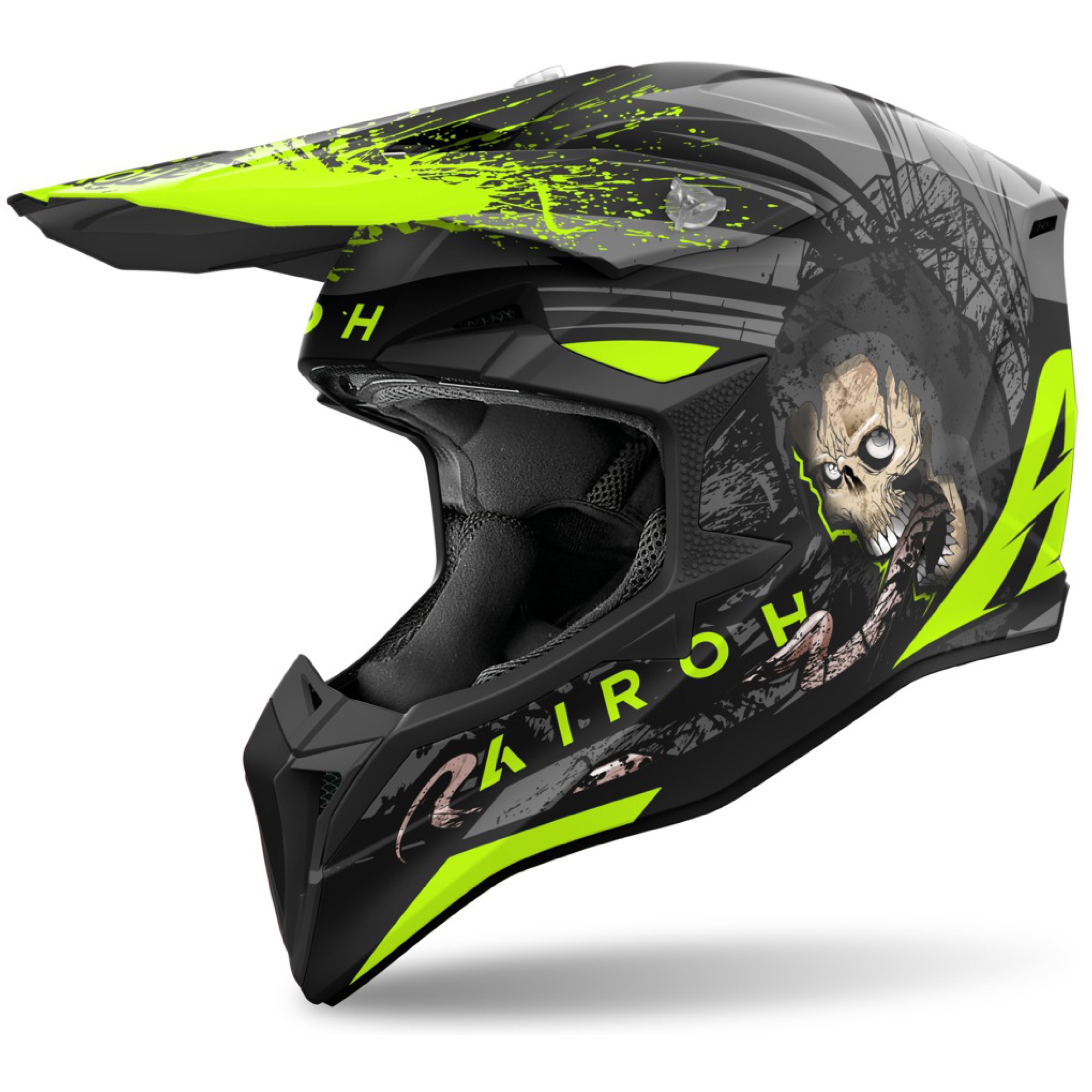 Motokrosová helma Airoh Wraaap Darkness 2024 matná Velikost: XL