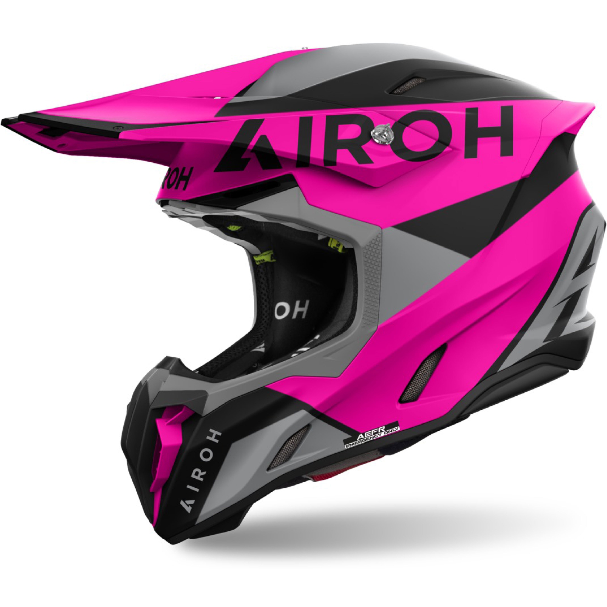 Motokrosová helma Airoh Twist 3 King 2024 matná růžová Velikost: XS
