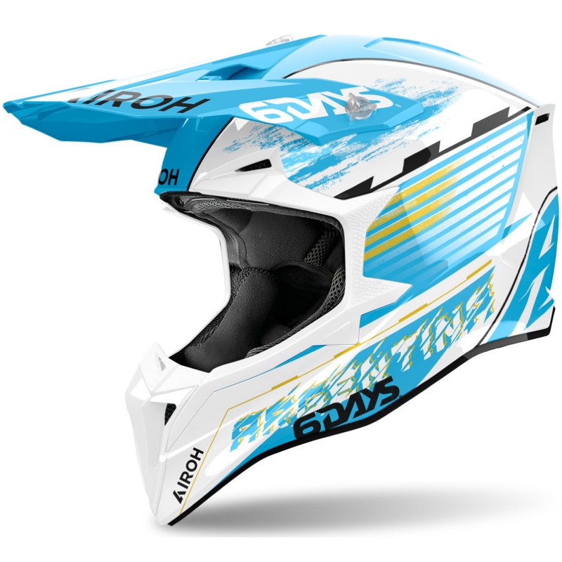 Motokrosová helma Airoh Wraaap Six Days Argentina 2024 - limitovaná edice lesklá