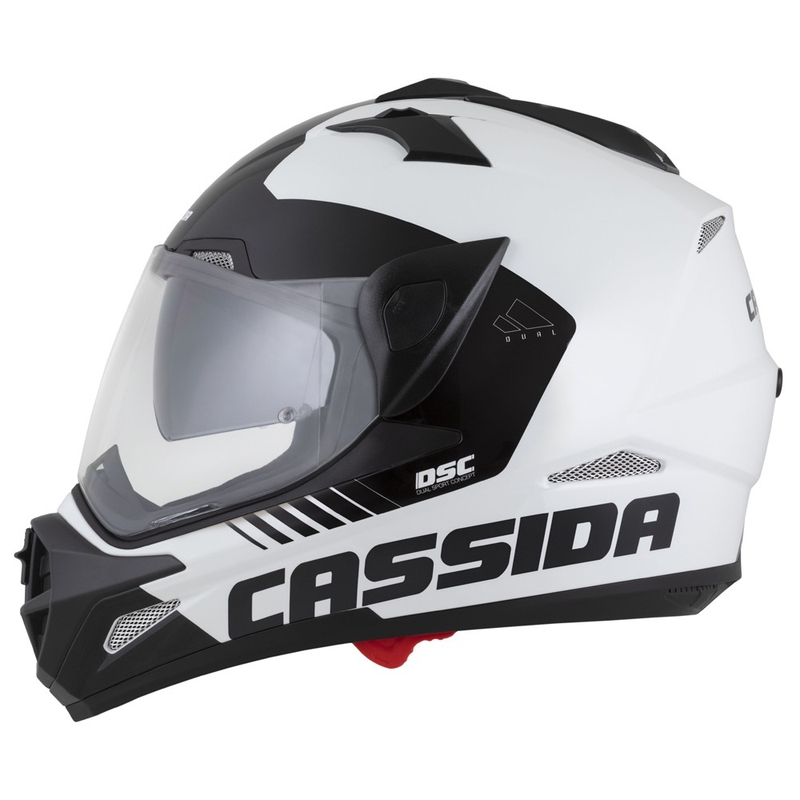 Enduro přilba Cassida Tour 2.0 X-tra šedo-fluo žluto-černá s černým matným kšiltem