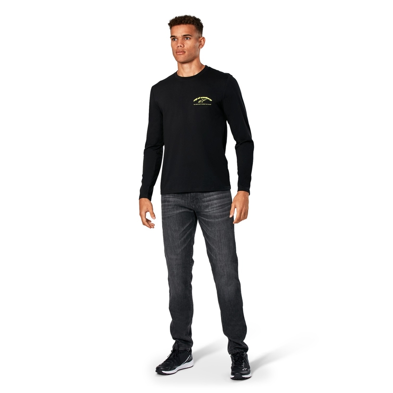Tričko s dlouhým rukávem Alpinestars Vitalus CSF černé