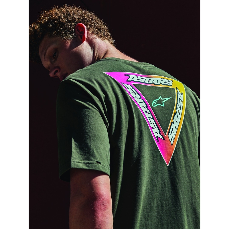 Tričko Alpinestars Invert CSF zelené