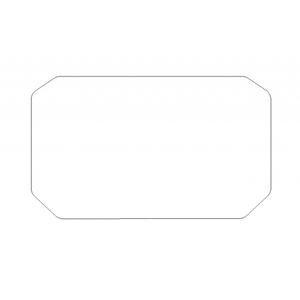 Ochranný kryt palubní desky PUIG 21891W průhledný