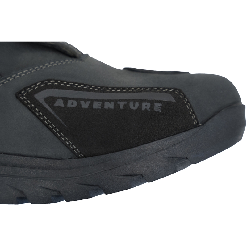 Boty na motorku Street Racer Adventure Low WP černé