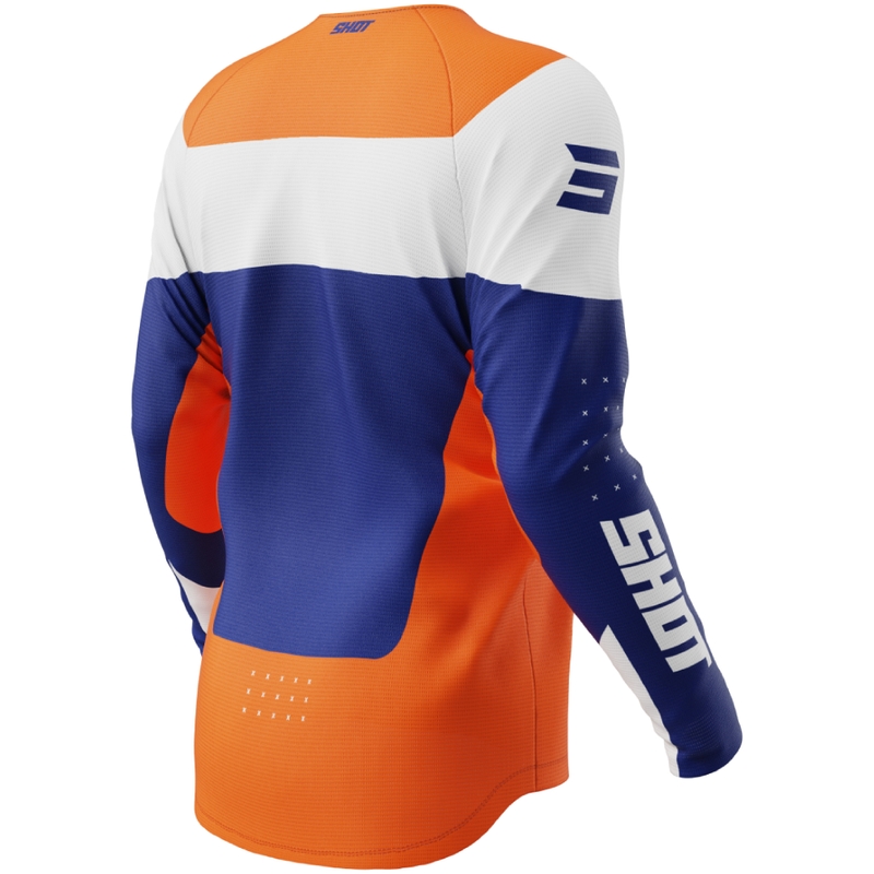 Dětský motokrosový dres Shot Draw League oranžový