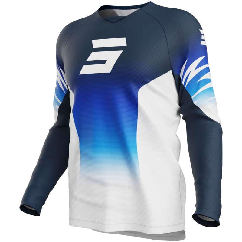 Dětský motokrosový dres Shot Draw X-Trem modrý