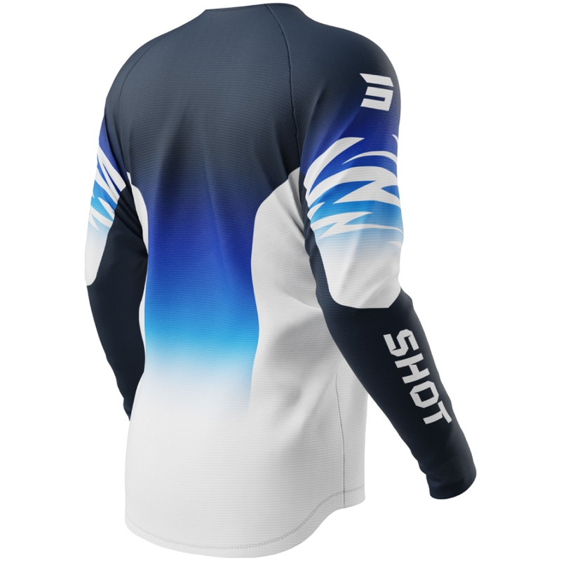 Dětský motokrosový dres Shot Draw X-Trem modrý