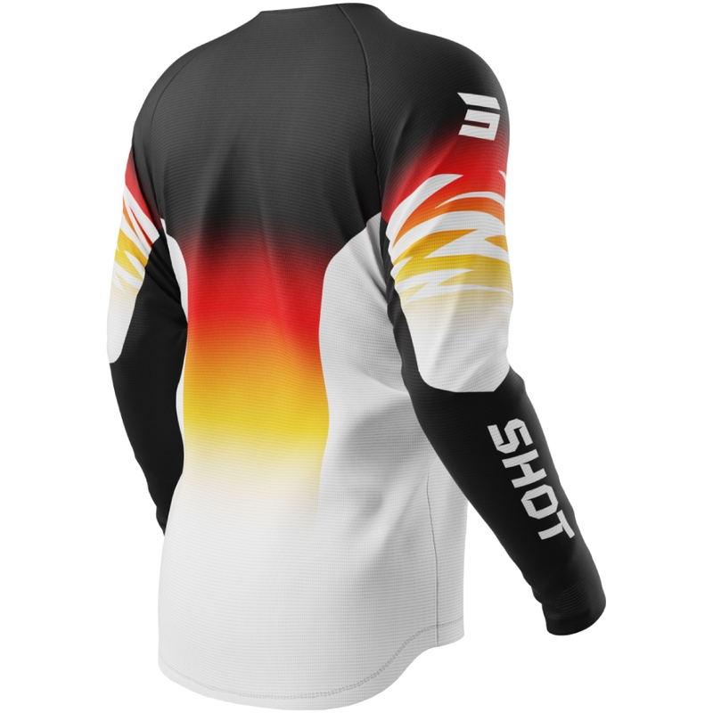 Dětský motokrosový dres Shot Draw X-Trem oranžový