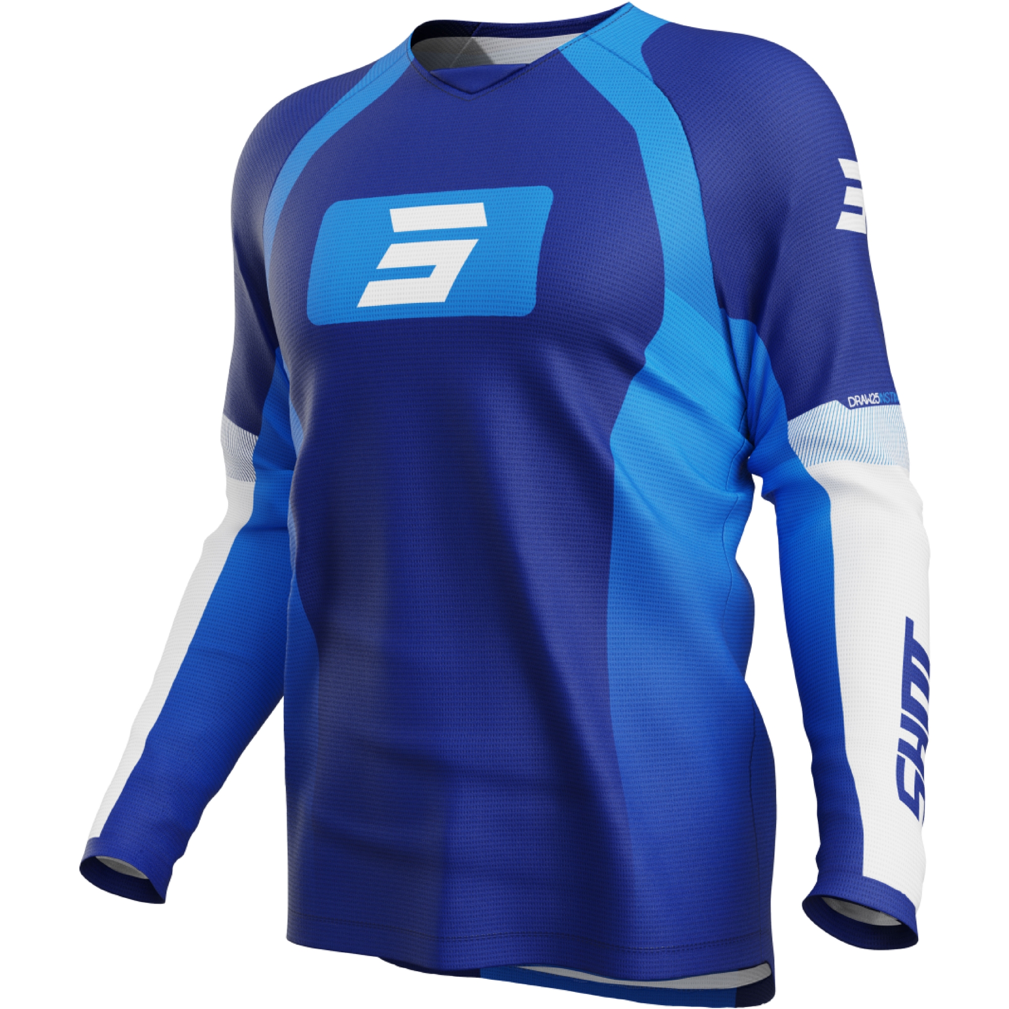 Motokrosový dres Shot Draw Instinct modrý Velikost: 3XL