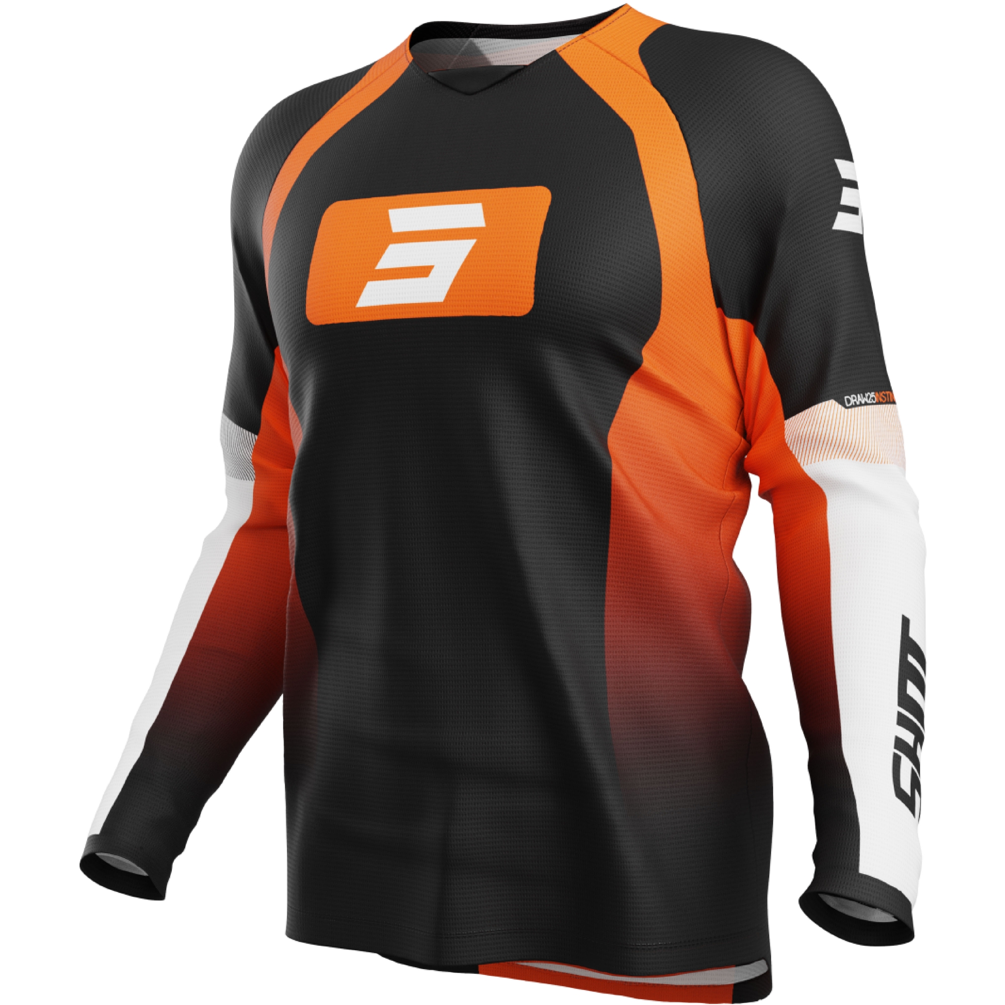 Motokrosový dres Shot Draw Instinct oranžový Velikost: XL