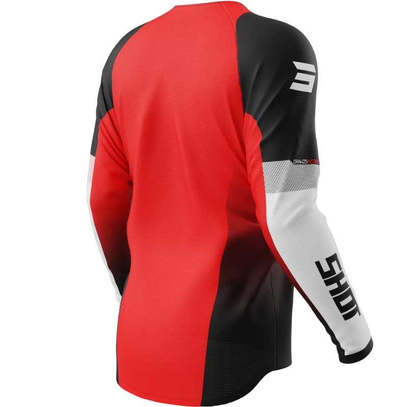 Motokrosový dres Shot Draw Instinct červený