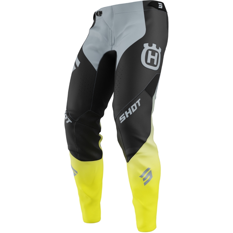 Motokrosové kalhoty Shot Aerolite HVA černo-šedé