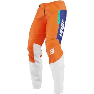 Motokrosové kalhoty Shot Devo League oranžové