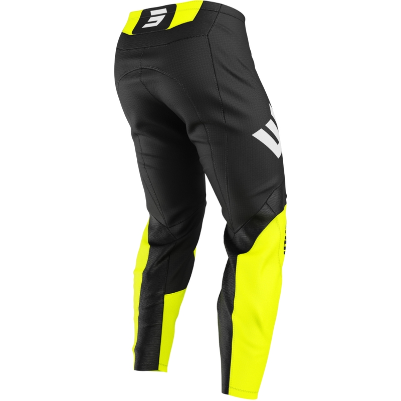Motokrosové kalhoty Shot Draw Instinct fluo žluté