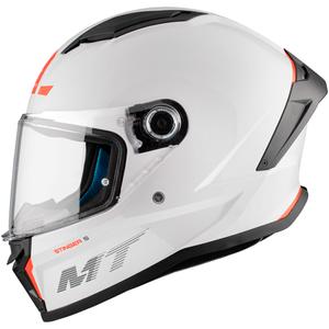 Integrální helma na motorku MT Stinger 2 Solid lesklá bílá