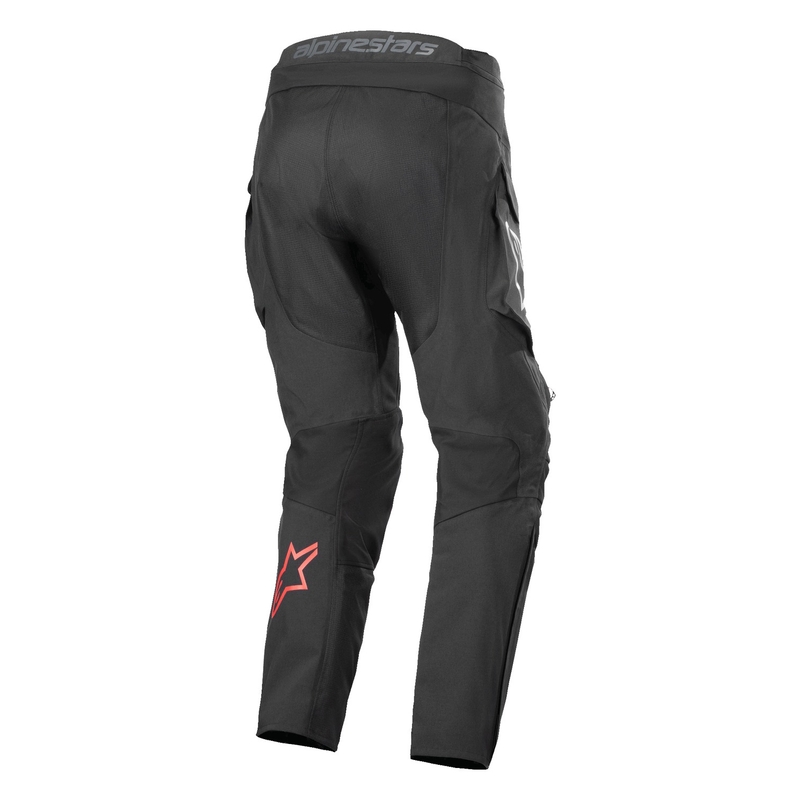 Kalhoty na motorku Alpinestars Hyde XT černo-červené