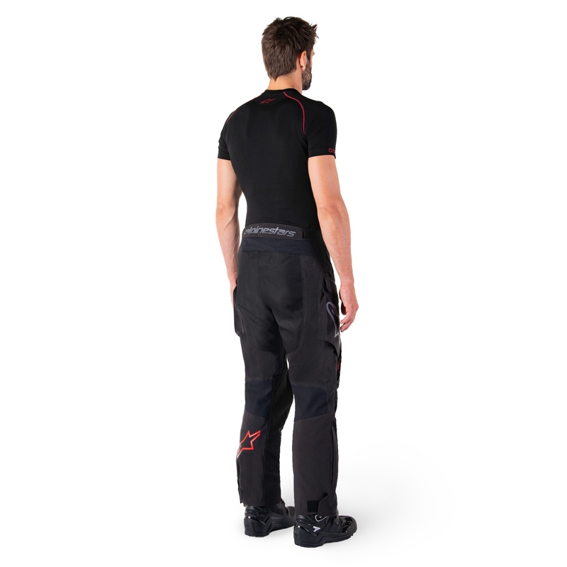 Kalhoty na motorku Alpinestars Hyde XT černo-červené
