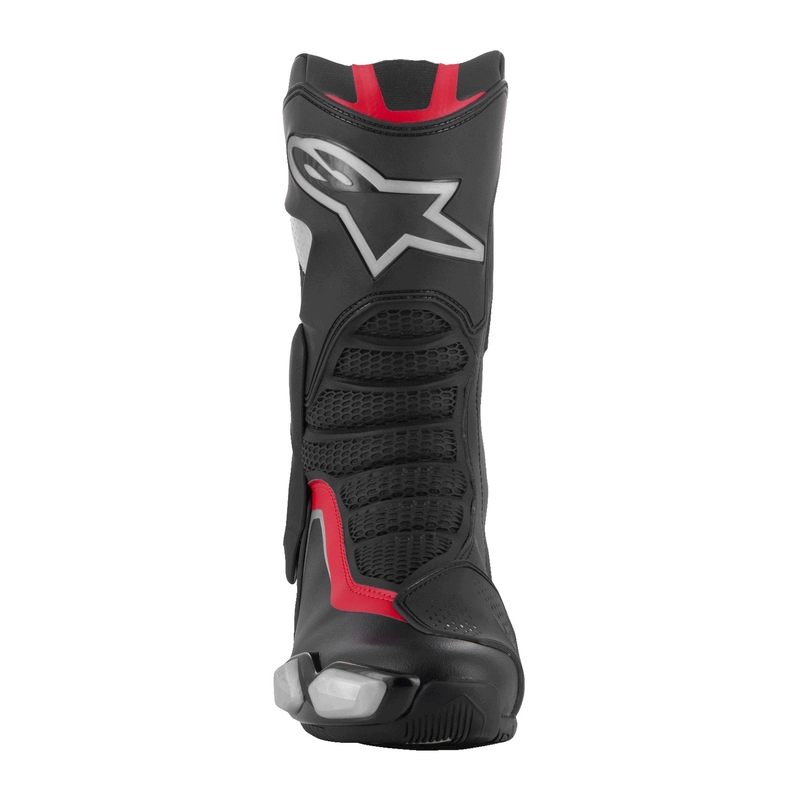Boty na motorku Alpinestars SMX-6 3 černo-stříbrno-červená
