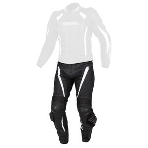 Pánské kalhoty na motorku RSA Imola černo-bílé výprodej