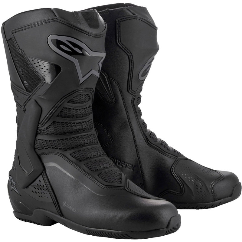 Boty na motorku Alpinestars SMX-6 3 Gore-Tex černo-tmavě šedé