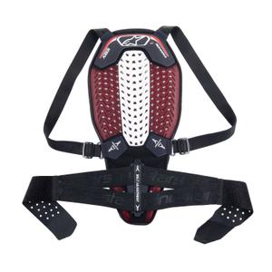 Páteřový chránič Alpinestars Nucleon Plasma černo-bílo-červený