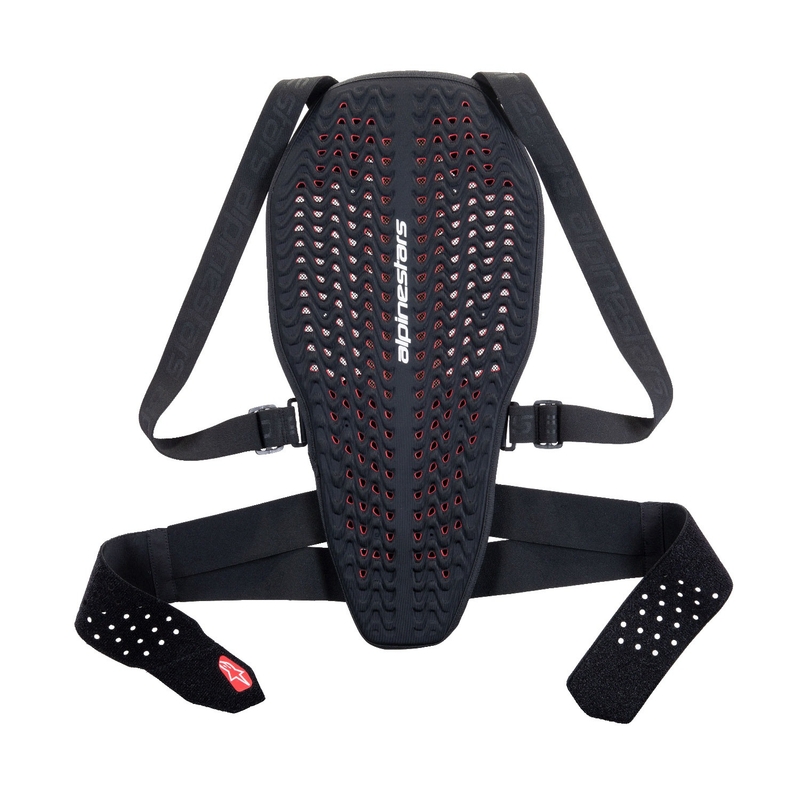 Páteřový chránič Alpinestars Nucleon Plasma černo-bílo-červený