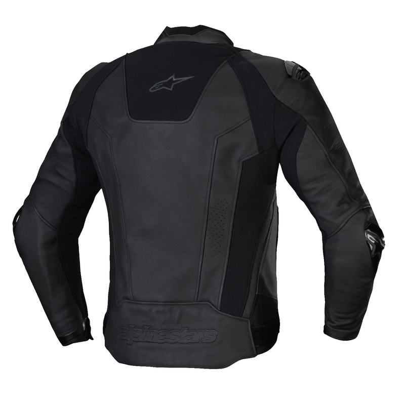 Kožená bunda na motorku Alpinestars Missile 3 černo-černá