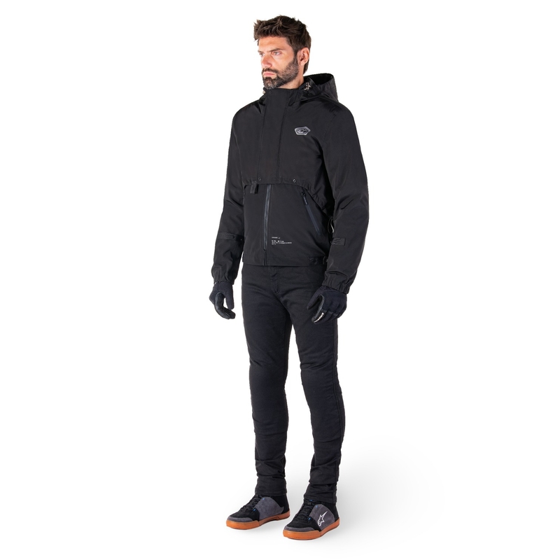 Bunda na motorku Alpinestars Mootant Waterproof Parka černá