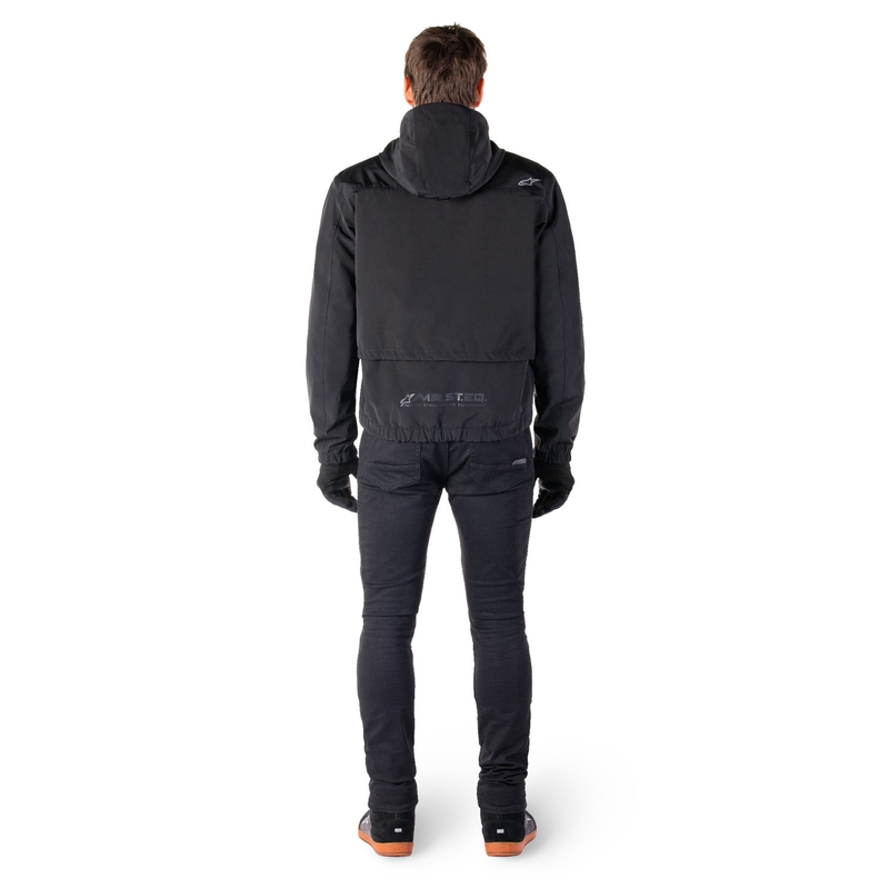 Bunda na motorku Alpinestars Mootant Waterproof Parka černá