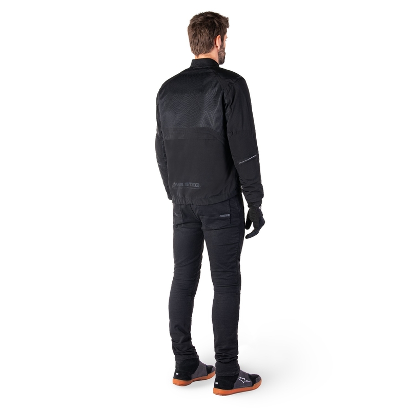 Bunda na motorku Alpinestars Mootant Waterproof Parka černá