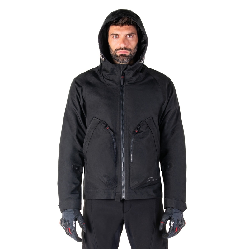 Bunda na motorku Alpinestars Mootant Waterproof Parka černá