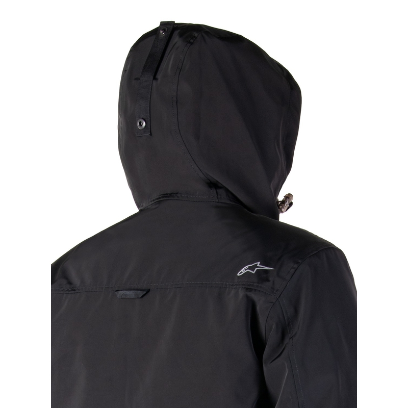 Bunda na motorku Alpinestars Mootant Waterproof Parka černá