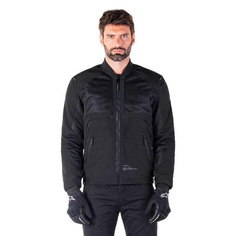 Bunda na motorku Alpinestars Mootant Waterproof Parka černá
