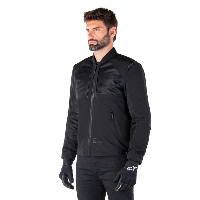 Bunda na motorku Alpinestars Mootant Waterproof Parka černá