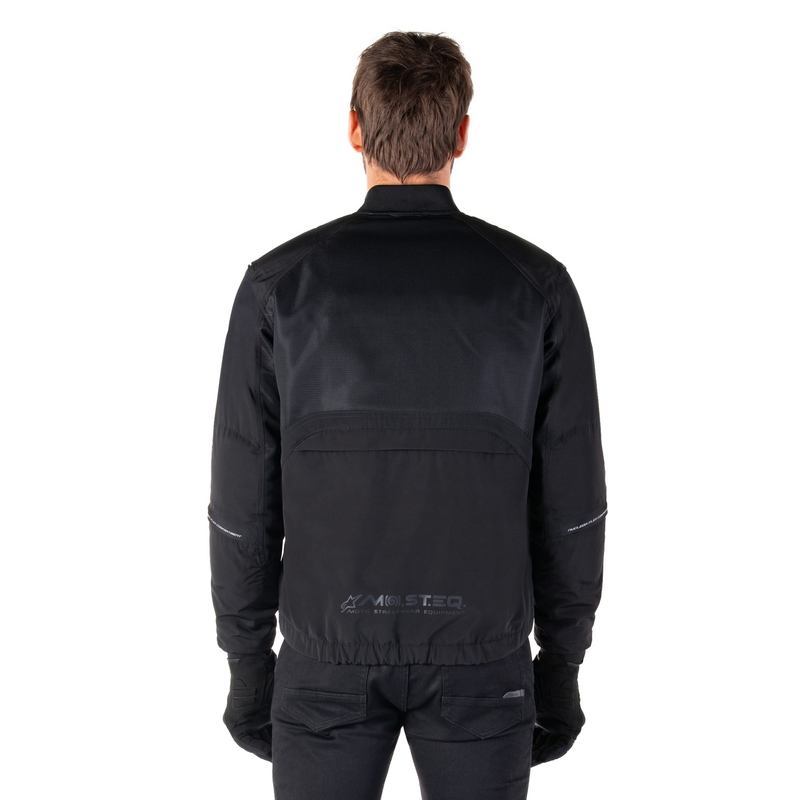 Bunda na motorku Alpinestars Mootant Waterproof Parka černá